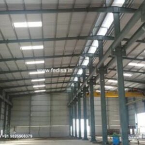 Industrial Shed Factory Shed Fabrication Fiber Shade For Car Parking N0-3279