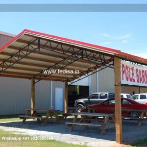 Industrial Shed Factory Shed Price Folding Car Parking Shed N0-3282