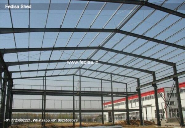 Industrial Shed Industrial Prefabricated Factory Shed Parking Shed Material N0-3294