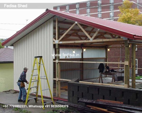 Industrial Shed Industrial Shed With Crane Shed For Parking N0-3306
