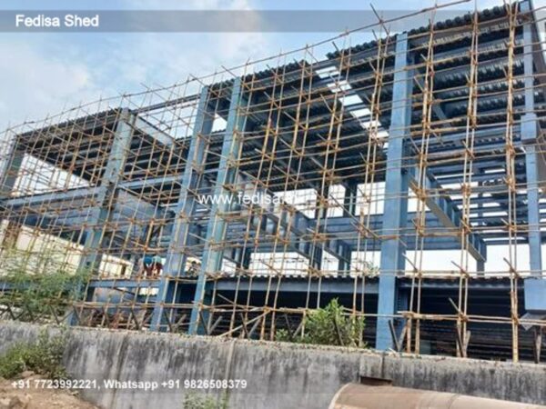 Industrial Shed Industrial Tin Shed Price Steel Car Parking Shed N0-3309