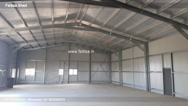 Industrial Shed Man Made Steel Sheds Vehicle Parking Shed N0-3315