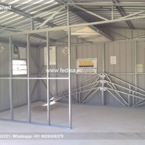 Industrial Shed Steel Patra Shed Small Outdoor Office Shed N0-3342