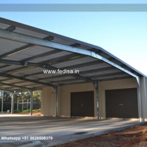 Industrial Shed Heavy Duty Steel Shed Balcony Fiber Shed Design N0-3532