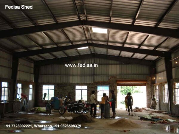 Industrial Shed Steel Car Shed Cabin Shed Designs N0-3577