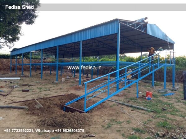 Industrial Shed Agricultural Steel Sheds Cabin Shed Interior N0-3578