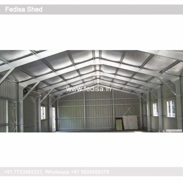 Industrial Shed Industrial Shed Fabrication Cow Shed Structure N0-3623