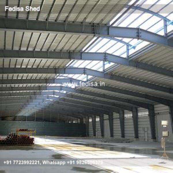 Industrial Shed Low Cost Factory Shed Cycle Shed Design N0-3633