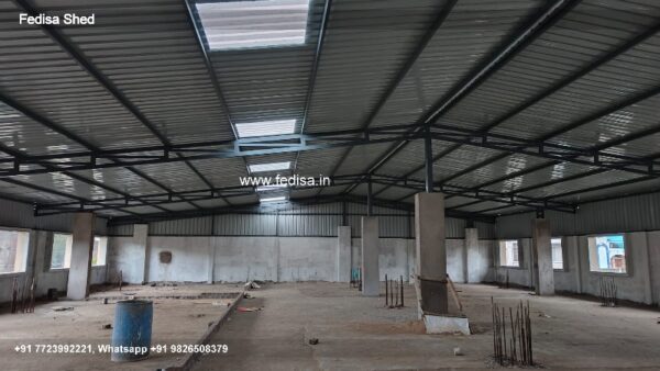 Industrial Shed Steel Dome Shed Factory Shed Design N0-3658