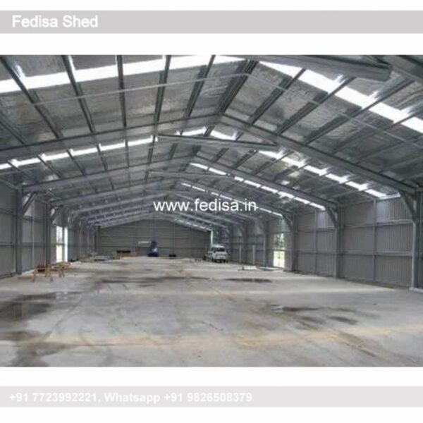 Industrial Shed Steel Storage Building Garbage Can Enclosure Plans N0-3684