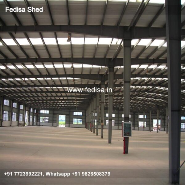 Industrial Shed Steel Shed Construction Goat Shelter Design N0-3711