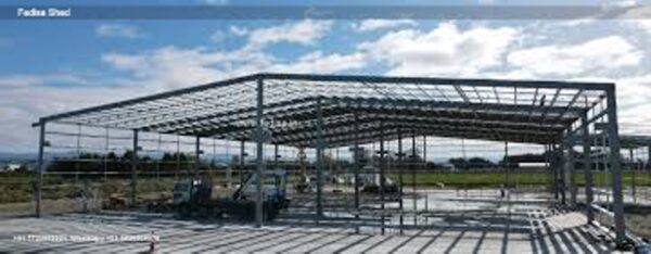 Industrial Shed Steel River Sheds I Beam Shed Design N0-3736