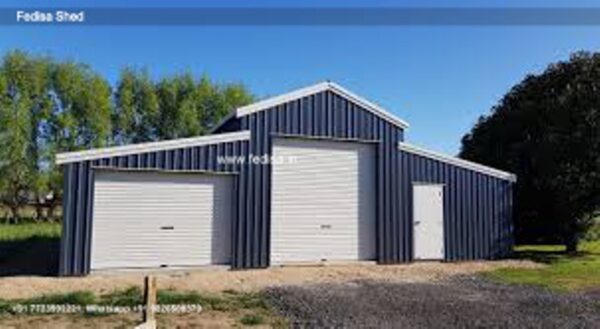 Industrial Shed Steel Car Shed Indian Cattle Shed Design N0-3737