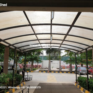 Car Parking Shed Car Parking Fiber Shed Side Shed Design N0-767