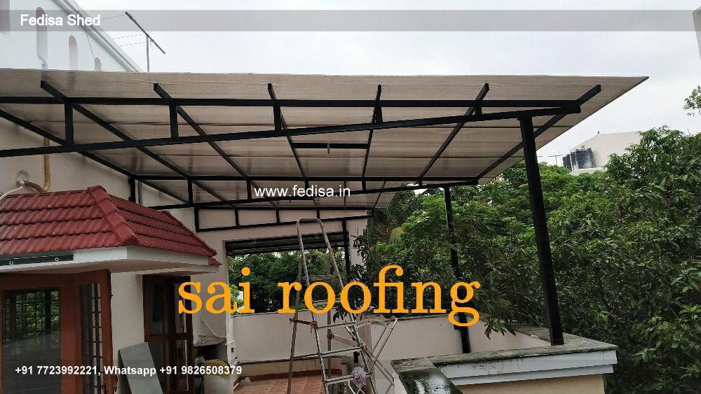 Car Parking Shed Car Parking Folding Shed Simple Cattle Shed Design N0-769