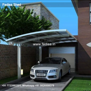 Car Parking Shed Shed For Parking Space Heavy Duty Steel Shed N0-909