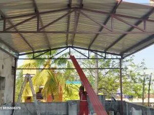 Parking Shed Temporary Shed For Car Parking Steel Shed Cost N0-920