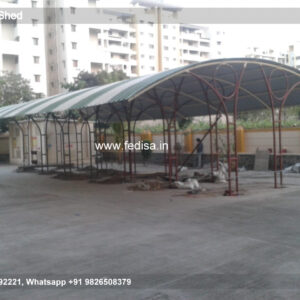 Parking Shed Car Shed Parking Barrel Roof Shed N0-1390
