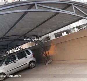 Car Parking Shed Cantilever Car Parking Shade Bicycle Shed Design N0-1405