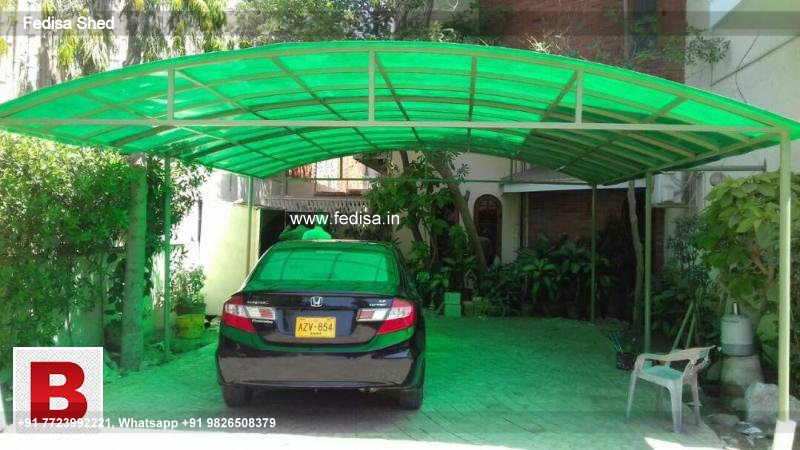 Parking Shed Car Parking Shed Foldable Small Industrial Shed Design N0-1888