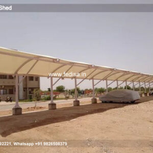 Car Parking Shed Fiber Parking Shed Solar Shed Design N0-1899