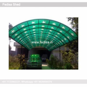 Parking Shed Tensile Fabric Car Shed Industrial Shed Construction N0-2040