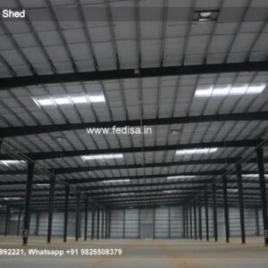 Industrial Shed Design with Modern Structural Framework No-0004