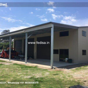 Industrial Shed Design with Heavy Steel Structure No-0007