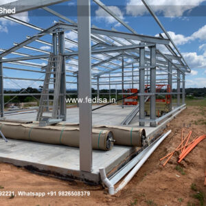 Contemporary Industrial Shed Design for Modern Factories No-0013