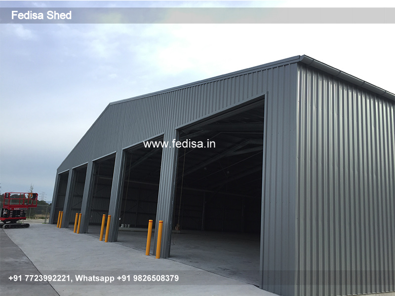 Industrial Shed Design for Logistic and Warehouse Units No-0018