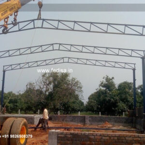 Industrial Shed Design with Modern Metal Roofing No-0025