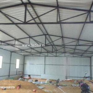 Industrial Shed Design with Spacious Interior Layout No-0042