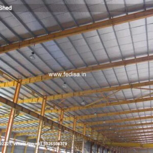 Industrial Shed Design with Contemporary Roofing Concepts No-0044