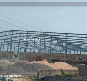 Industrial Shed Design with Modern Steel Construction No-0049