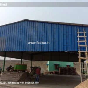 Industrial Shed Design with Heavy Duty Roofing No-0063