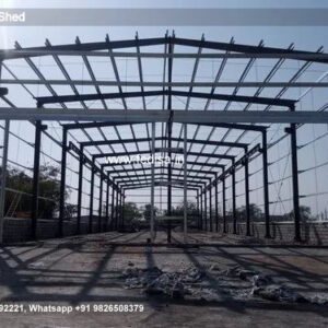 Industrial Shed Design with Premium Roofing Material No-0072