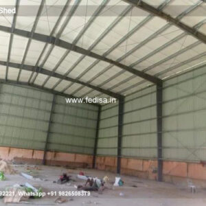 Industrial Shed Design with Spacious Working Area No-0083
