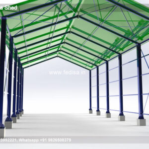 Industrial Shed Design with Industrial Style Framework No-0097