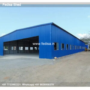 Industrial Shed Design with Heavy Load Structural Design No-0108