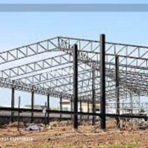 Industrial Shed Design with Large Roof Span Structure No-0125