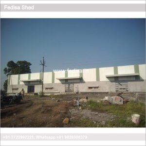 Industrial Shed Design with Stylish Structural Detailing No-0136