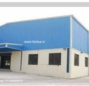 Industrial Shed Design with Spacious Storage Area No-0143