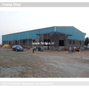 Industrial Shed Design with Efficient Space Utilization No-0177