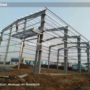 Industrial Shed Design with Spacious Roof Span No-0186