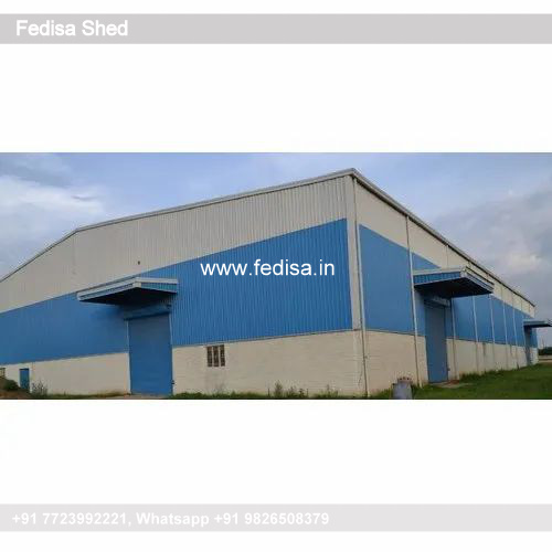 Industrial Shed Design with Modern Engineering Framework No-0228