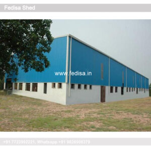 Industrial Shed Design with Efficient Factory Space Planning No. 0229