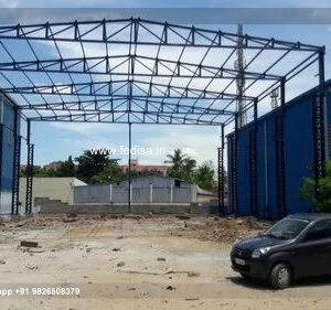 Industrial Shed Design with Modern Factory Roofing Solutions No-0245