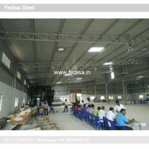Industrial Shed Design with Spacious Structural Layout No-0247
