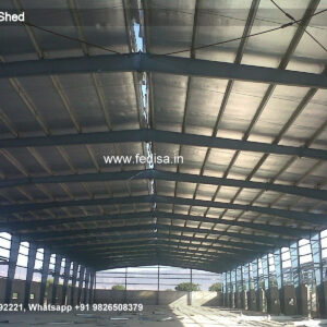 Industrial Shed Design with Functional Metal Roofing No-0248