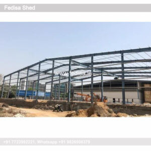 Industrial Shed Design with Premium Steel Architecture No-0255